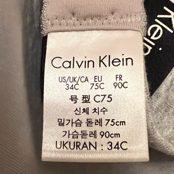 Calvin Klein T-Shirt Bra 34C - Picture 4 of 4